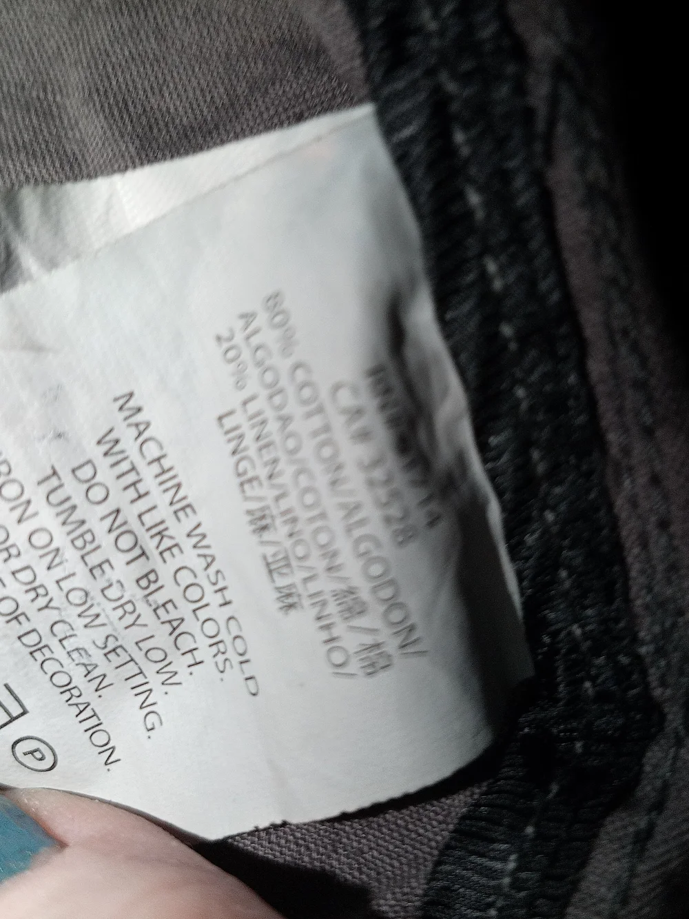 Armani Exchange Men's Military Field Jacket in Light Gray